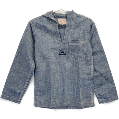 EVISU エヴィス シャンプレーデニム プルオーバー セーラーシャツ トップス