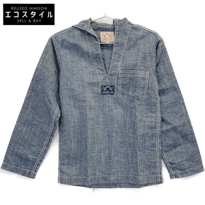 EVISU エヴィス シャンプレーデニム プルオーバー セーラーシャツ トップス