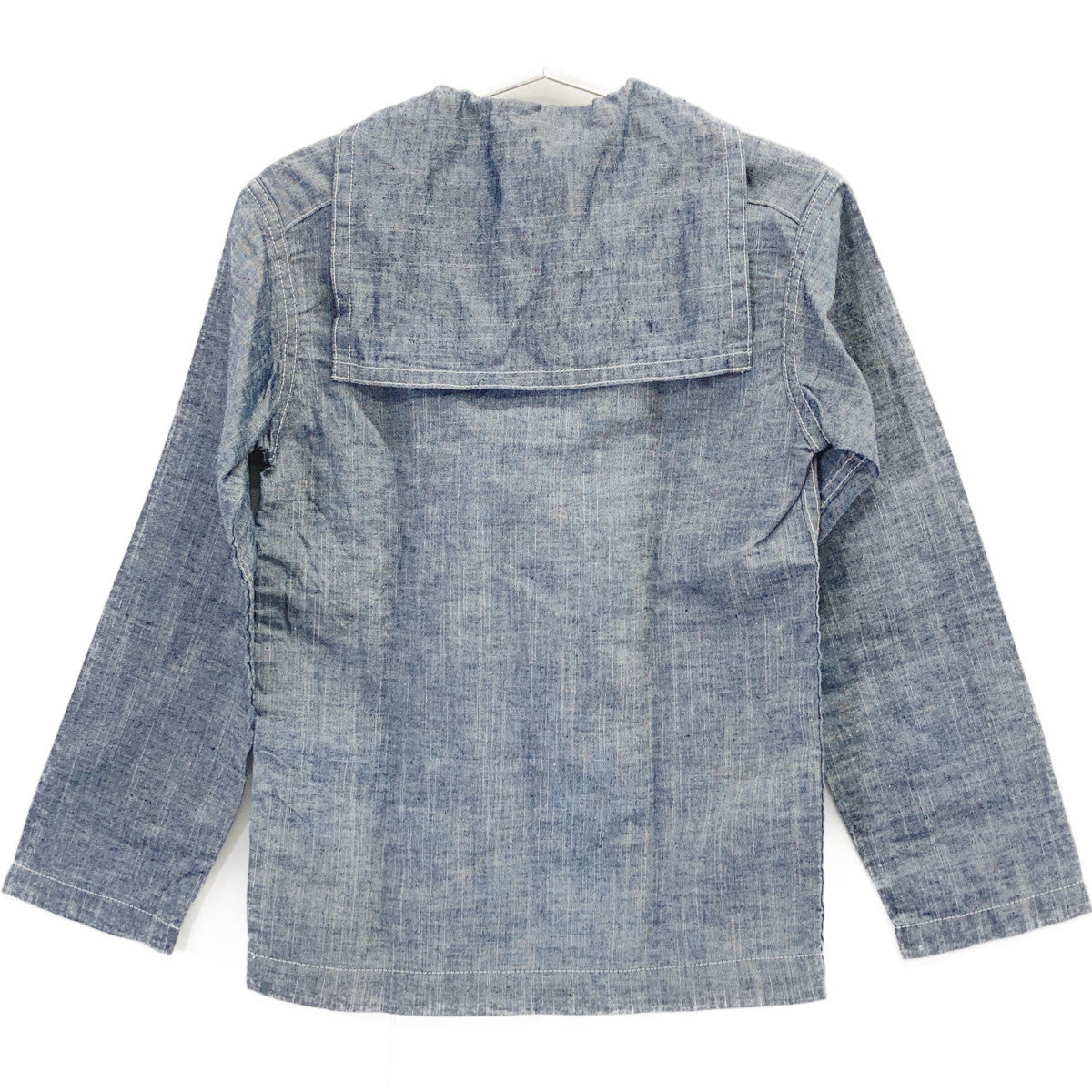 EVISU エヴィス シャンプレーデニム プルオーバー セーラーシャツ トップス