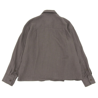 Deuxieme Classe ドゥーズィエムクラス 美品 リネン シャツ トップス レディース カーキ 24SS トップス ―