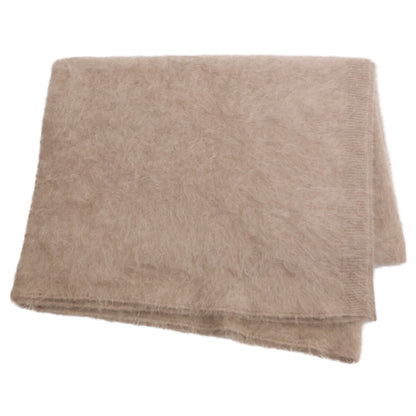 ASAUCE MELER cashmere fur-knit stole