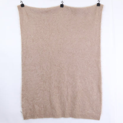 ASAUCE MELER [Beautiful Condition] Cashmere Fur Knit Stole