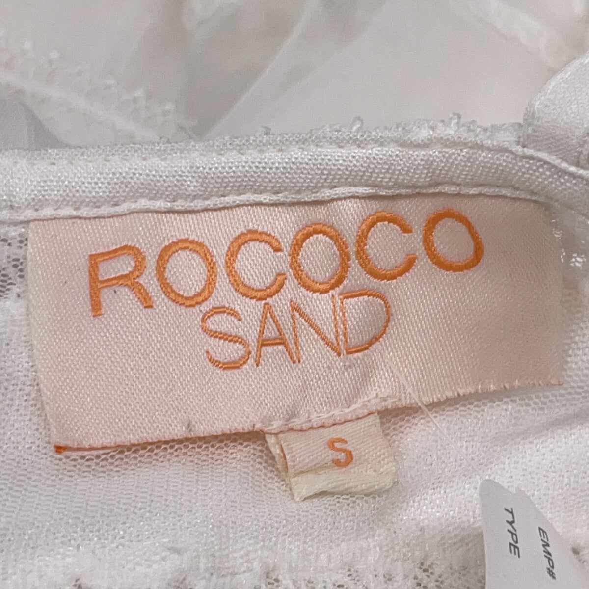 Rococo Sand Rococo Sand 【ROCOCO SAND】白色蕾丝连衣裙