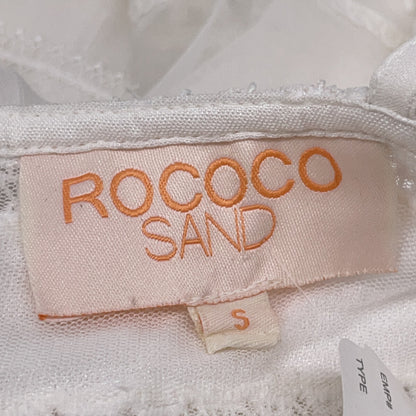 Rococo Sand Rococo Sand 【ROCOCO SAND】白色蕾丝连衣裙