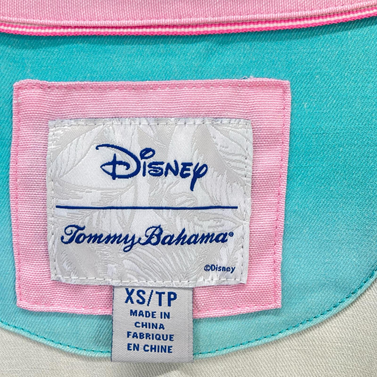 Disney 迪士尼 蓝色 × Tommy Bahama 夏威夷衬衫 上衣
