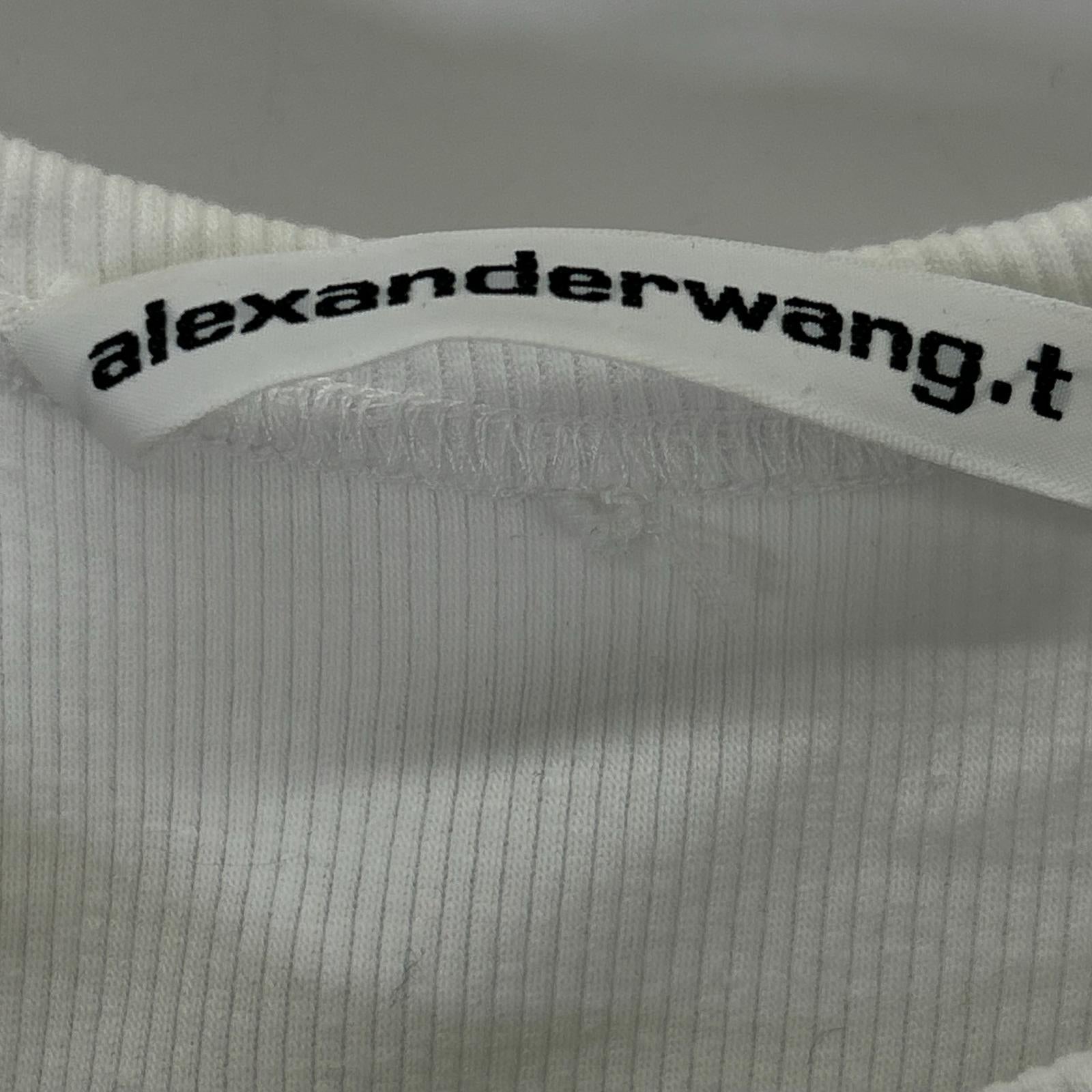 ALEXANDER WANG アレキサンダーワン ブラック CA00985 レイヤードニット トップス