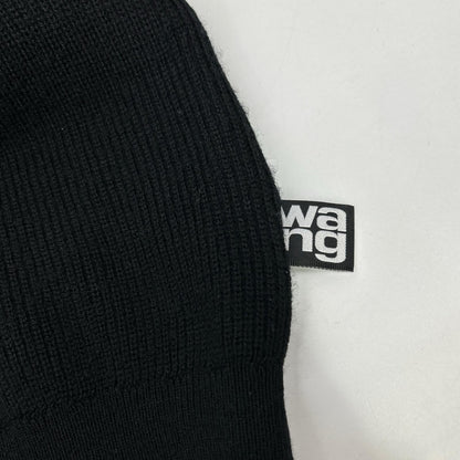 ALEXANDER WANG アレキサンダーワン ブラック CA00985 レイヤードニット トップス