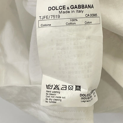 DOLCE&GABBANA 杜嘉班纳 TJFE/7519 白色 棉质 唐老鸭 背心 上衣