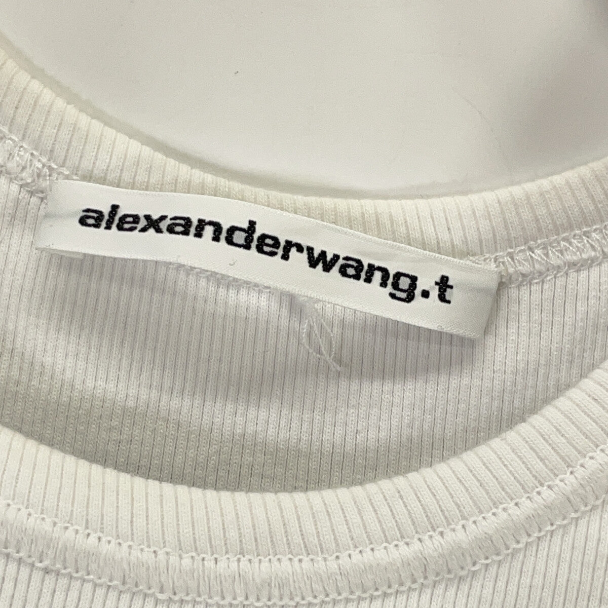 ALEXANDER WANG Light Blue CA00985 Layered Knit Top