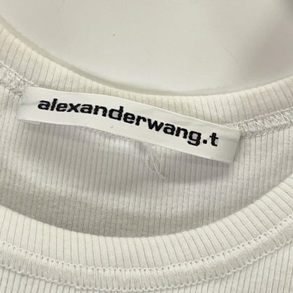 ALEXANDER WANG Light Blue CA00985 Layered Knit Top