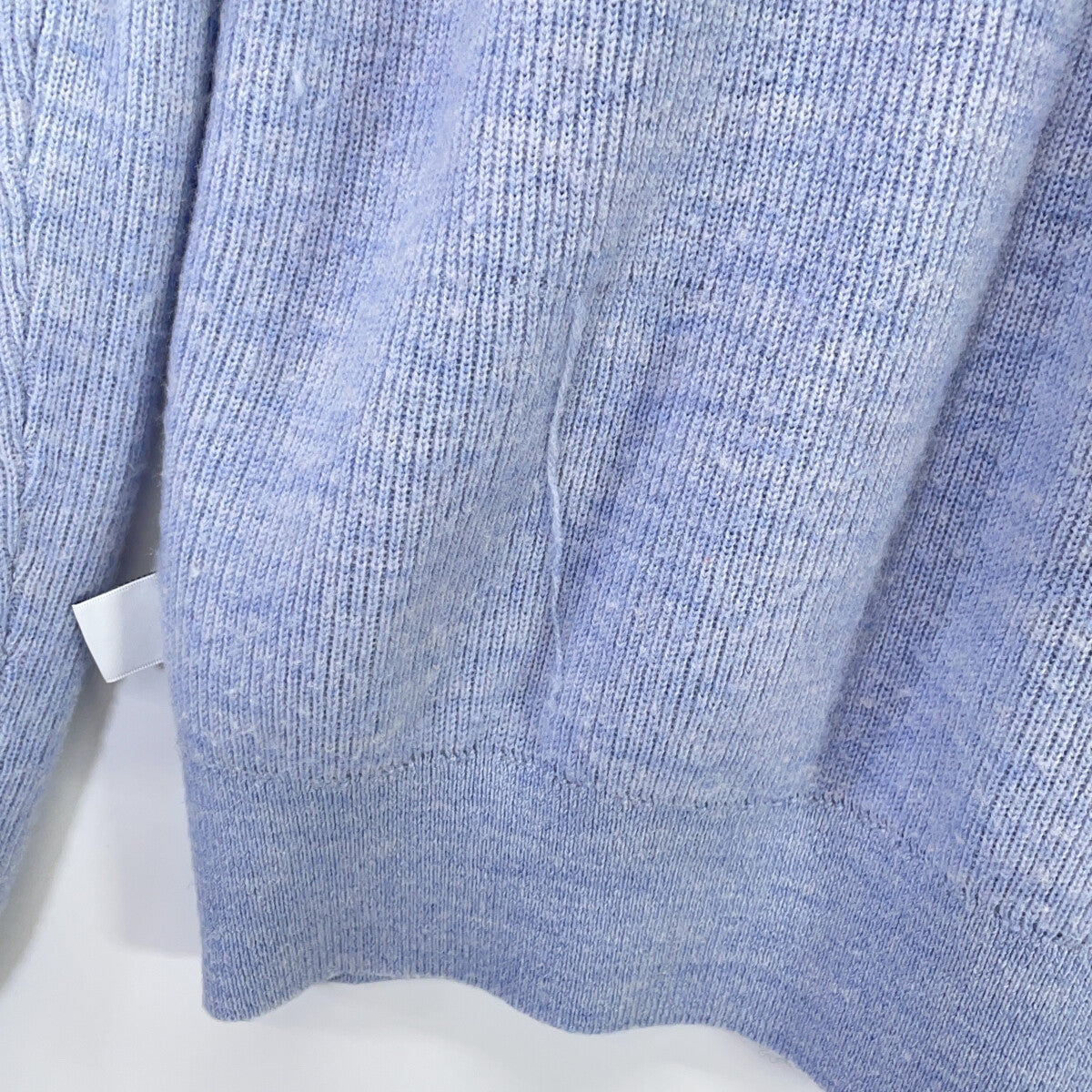 ALEXANDER WANG Light Blue CA00985 Layered Knit Top
