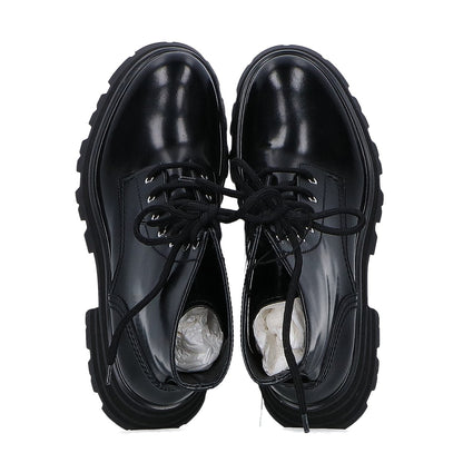Alexander McQueen Alexander McQueen [Like new] 3NX 213 666369 Chunky Lace-Up Boots Shoes