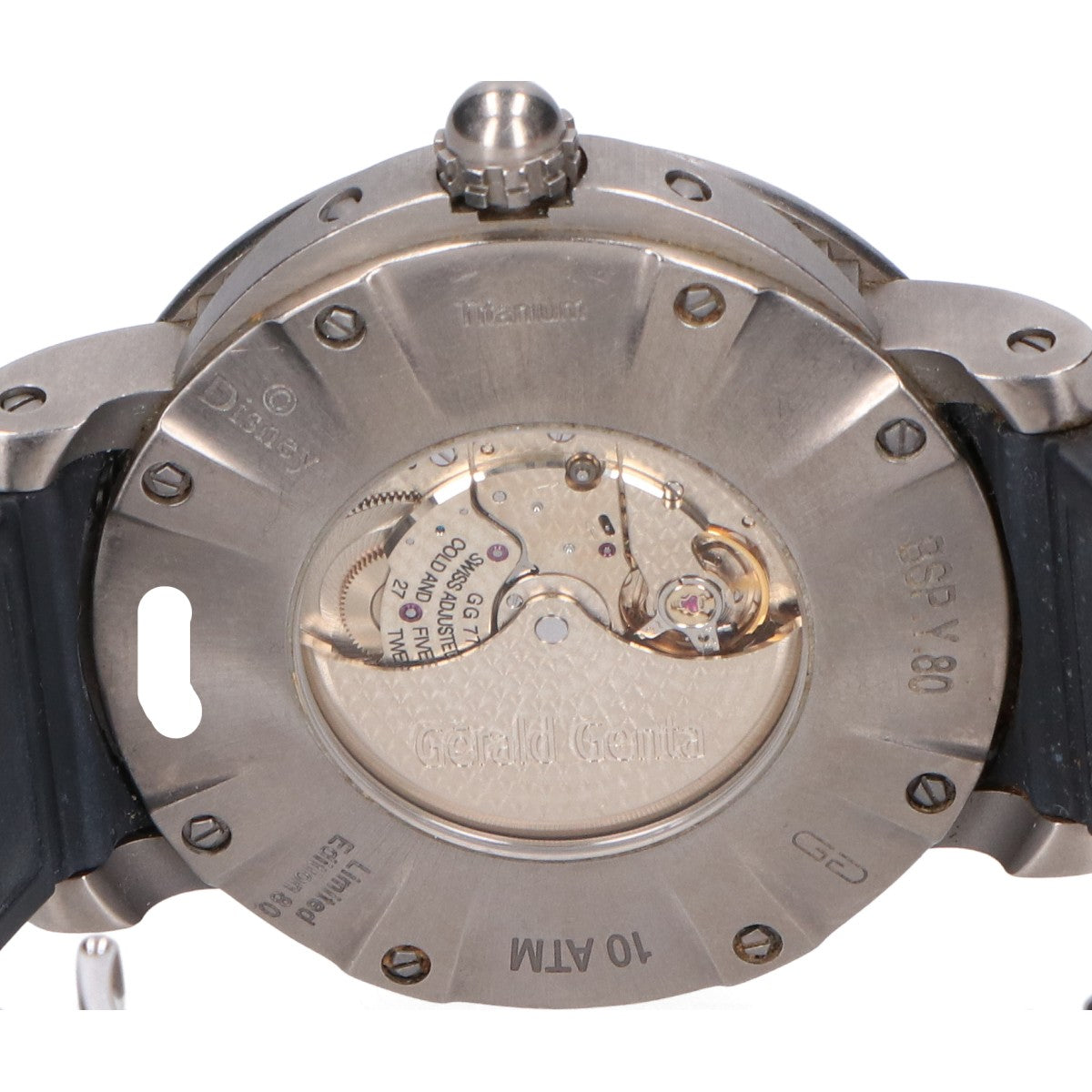 Gerald Genta BSP.Y.80.430.CA.BD Arena by Retro Sport Fantasy Mickey Running, 1P diamond, automatic wristwatch