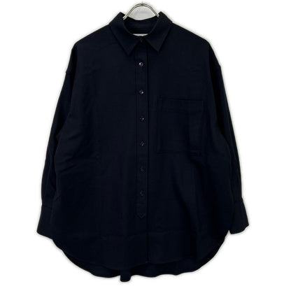 SACRA サクラ 125610071 ネイビー SUPER FUNE FLANNEL SHIRT トップス
