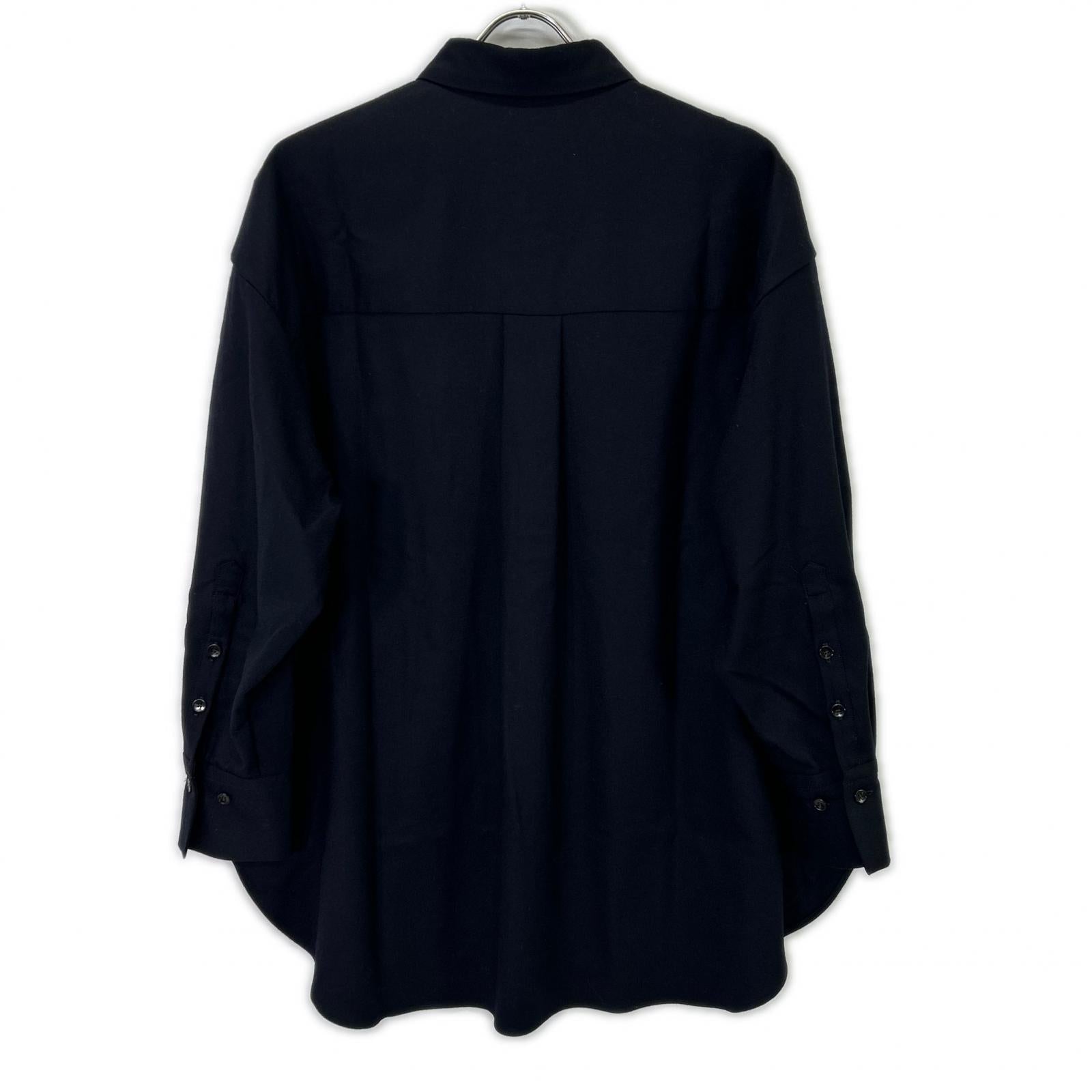 SACRA サクラ 125610071 ネイビー SUPER FUNE FLANNEL SHIRT トップス