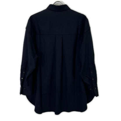 SACRA サクラ 125610071 ネイビー SUPER FUNE FLANNEL SHIRT トップス