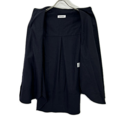 SACRA サクラ 125610071 ネイビー SUPER FUNE FLANNEL SHIRT トップス