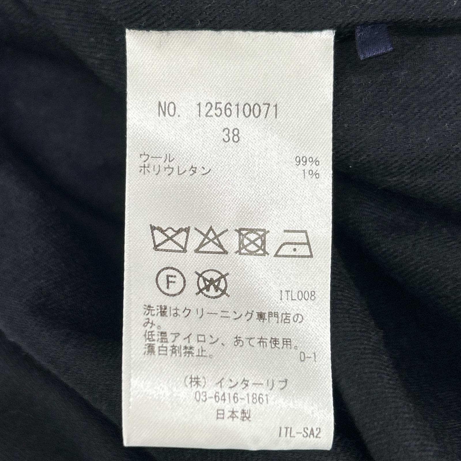 SACRA サクラ 125610071 ネイビー SUPER FUNE FLANNEL SHIRT トップス