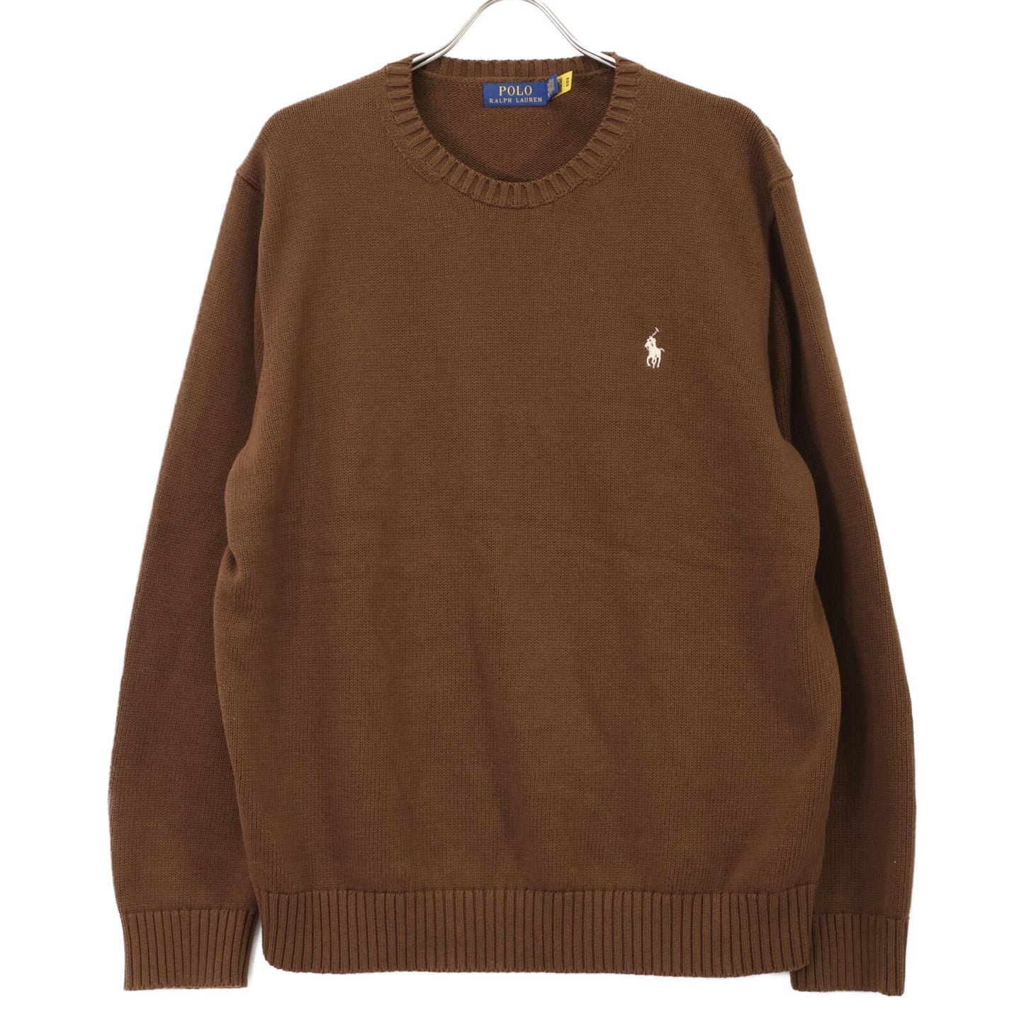 POLO RALPH LAUREN Polo Ralph Lauren [Excellent Condition/Domestic Authentic/2025 Model] 710884460028 Logo Embroidered Knit Sweater Tops XL