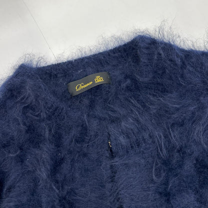 DRAWER ドゥロワー 24AW カシミヤファー FALL1 クルーネックニット カーディガン トップス