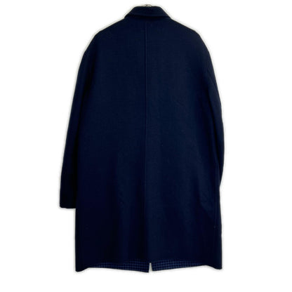 LANVIN COLLECTION ランバンコレクション 238451 CT404 ネイビー リバーチェスターフィールドコート コート