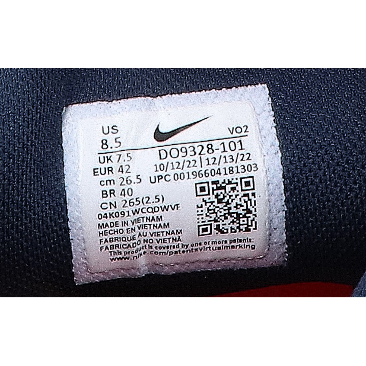NIKE 耐克 DO9328-101 白色 Metcon 8 训练鞋 运动鞋