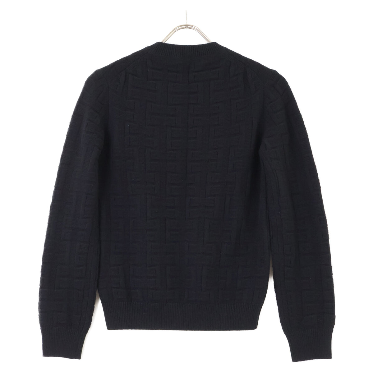 HERMES 爱马仕 2H2630DA 黑色 羊毛 休闲服饰Voyage针织上衣