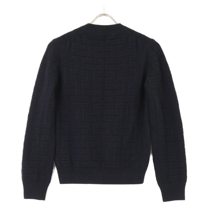 HERMES 爱马仕 2H2630DA 黑色 羊毛 休闲服饰Voyage针织上衣