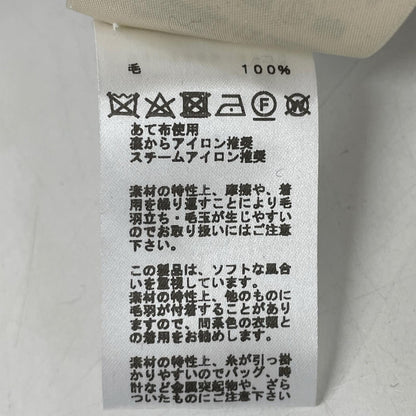 HERMES エルメス 2H2630DA ブラック ウール ラウンジウェアヴォヤージュ ニット トップス