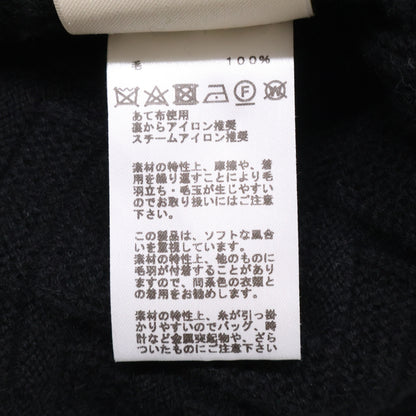 HERMES 爱马仕 2H2630DA 黑色 羊毛 休闲服饰Voyage针织上衣