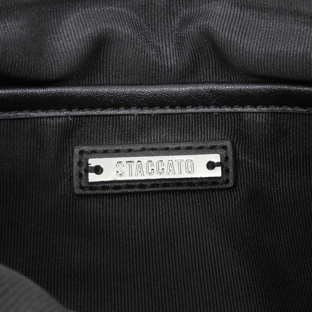 STACCATO スタッカート 美品 スパークリング マルチバッグ 2WAY ハンドバッグ ショルダーバッグ レディース シルバー系 ハンドバッグ