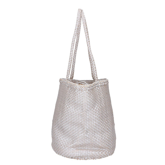Sonia Rykiel Mesh Leather Tote Bag for Women