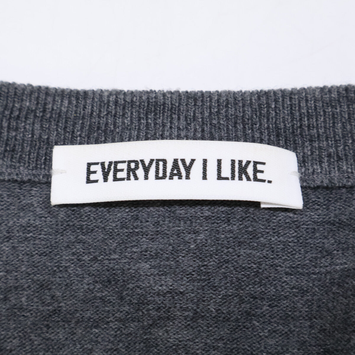 EVERY DAY I LIKE エブリデイアイライク 【美品/23年製】23-080-520-8210-3-0 ニットカーディガン トップス