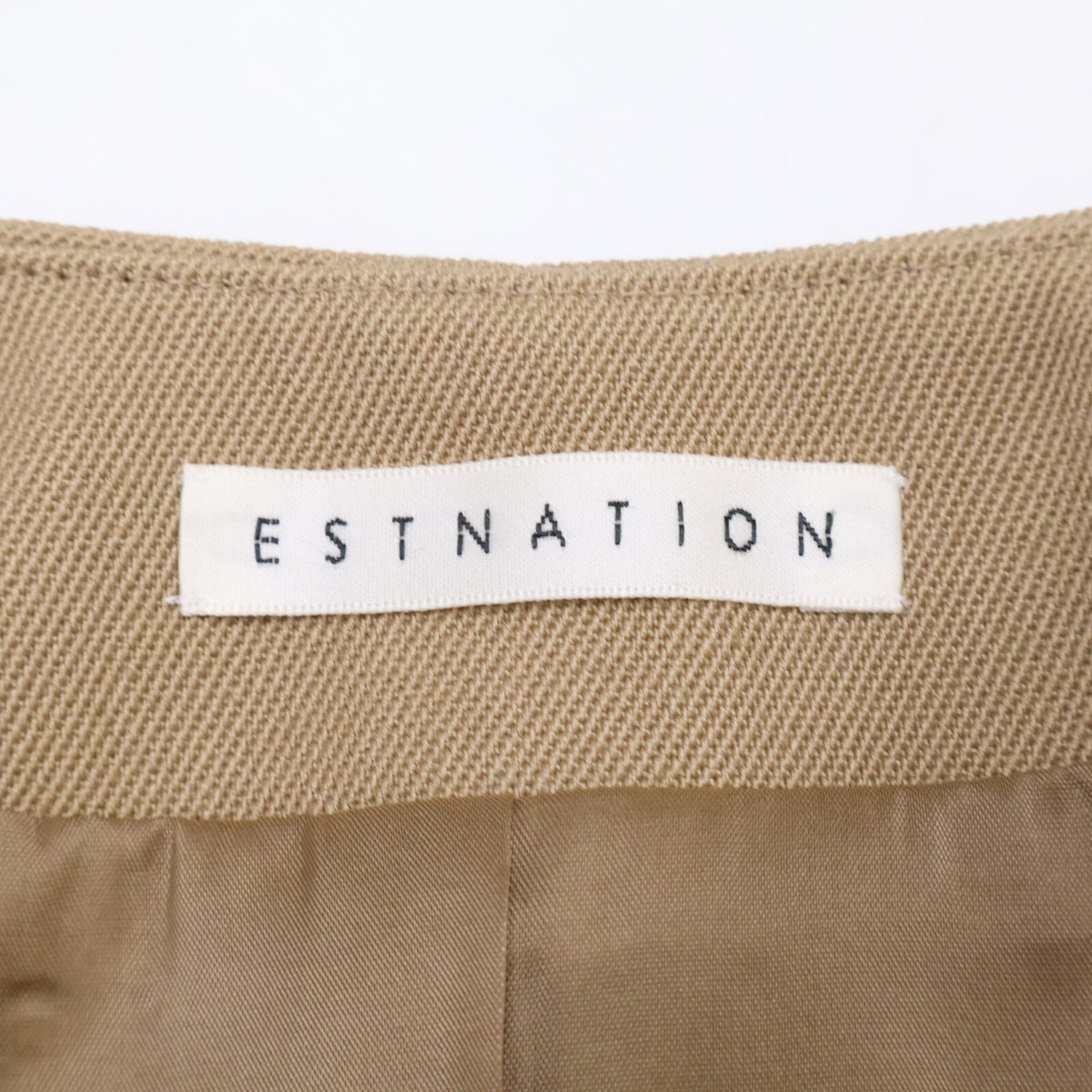 ESTNATION [Excellent Condition] 31-109-11-020233 Long Gilet/Jacket