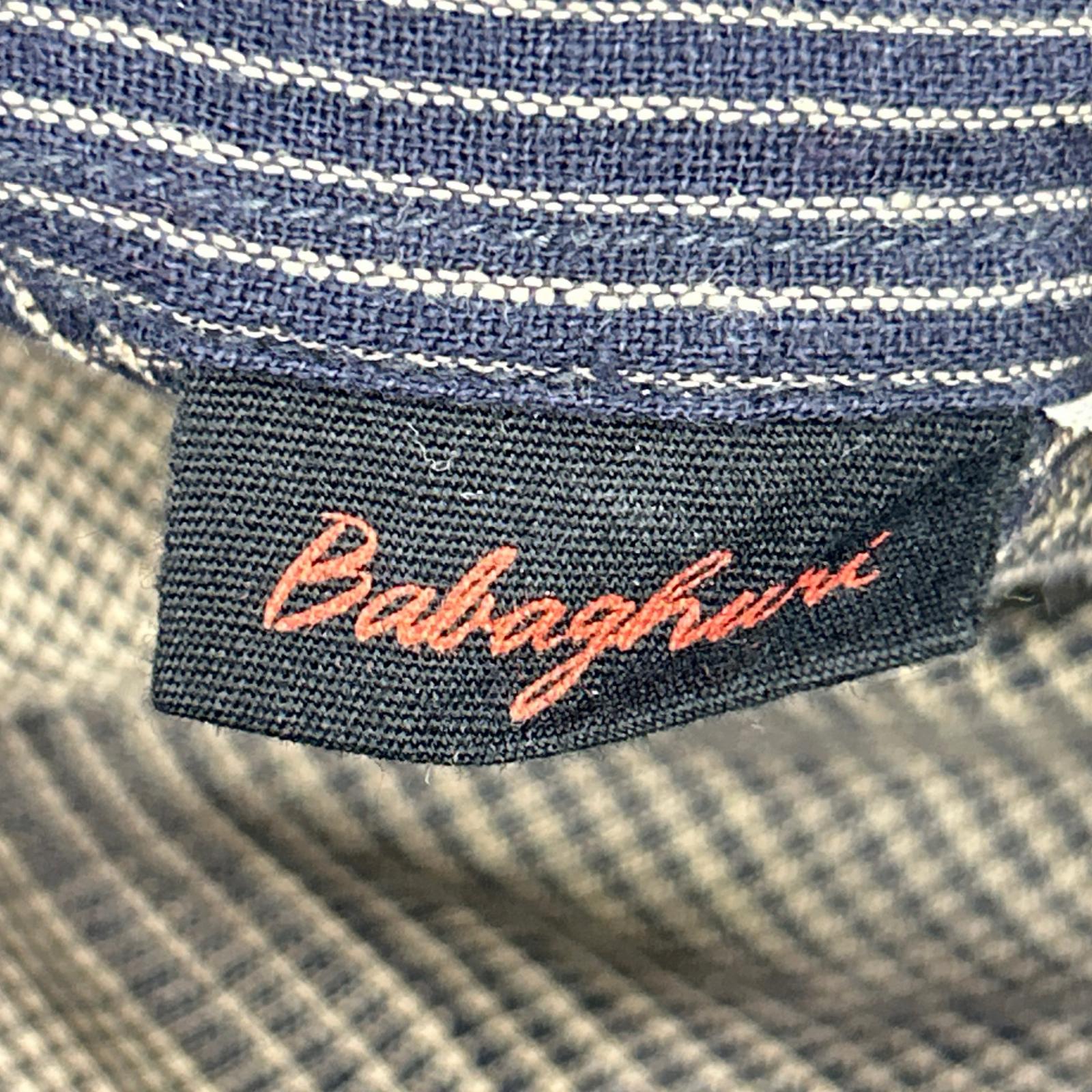 Babaghuri ババグーリ J0552FB852 25SS インド製 カディブロックチェック ワンピース ワンピース