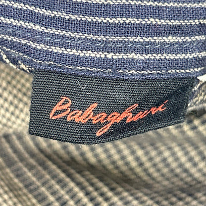 Babaghuri ババグーリ J0552FB852 25SS インド製 カディブロックチェック ワンピース ワンピース