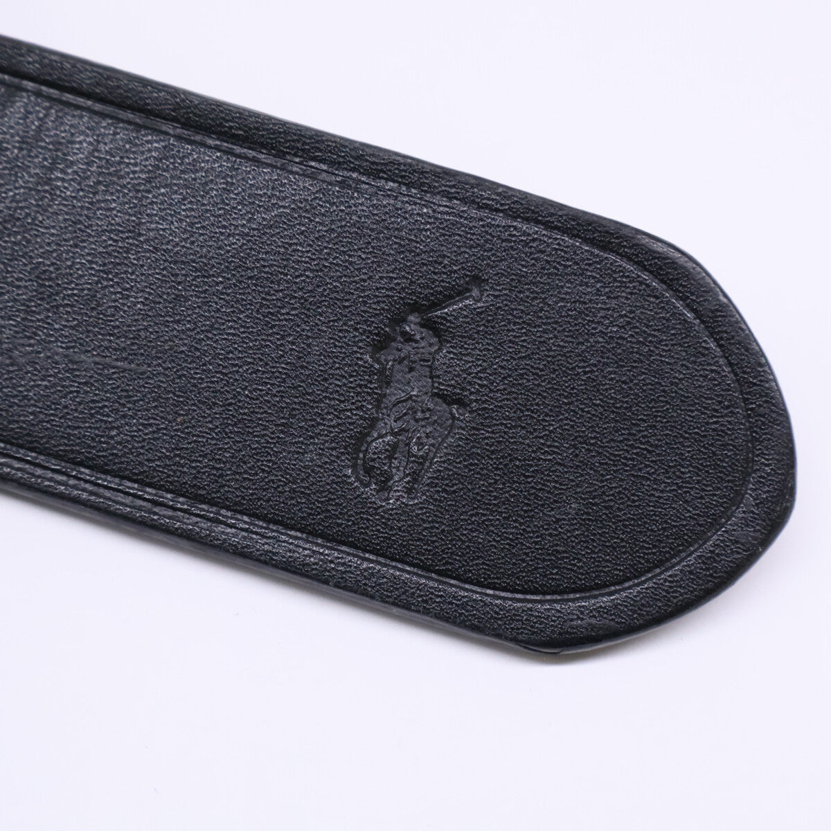 POLO RALPH LAUREN ポロ ラルフローレン レザー リバーシブル ベルト シグネチャーポニーデボス加工 ベルト