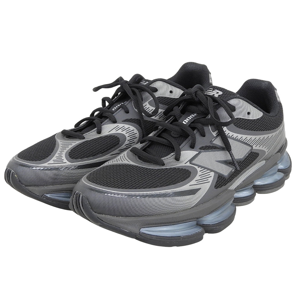 NEW BALANCE Beautiful Condition BLACK SILVER ABZORB Shoes Men's Black 27cm U2000EA Shoes