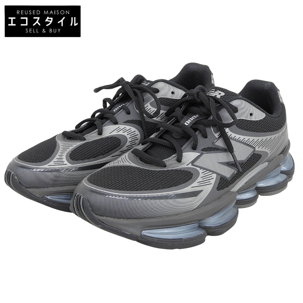 NEW BALANCE Beautiful Condition BLACK SILVER ABZORB Shoes Men's Black 27cm U2000EA Shoes
