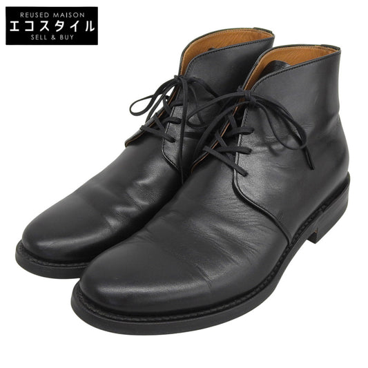 BROTHER BRIGDE ブラザーブリッジ 美品 WINSTON レザー ジョージブーツ シューズ メンズ ブラック 7 1/2 BBB-S022 シューズ
