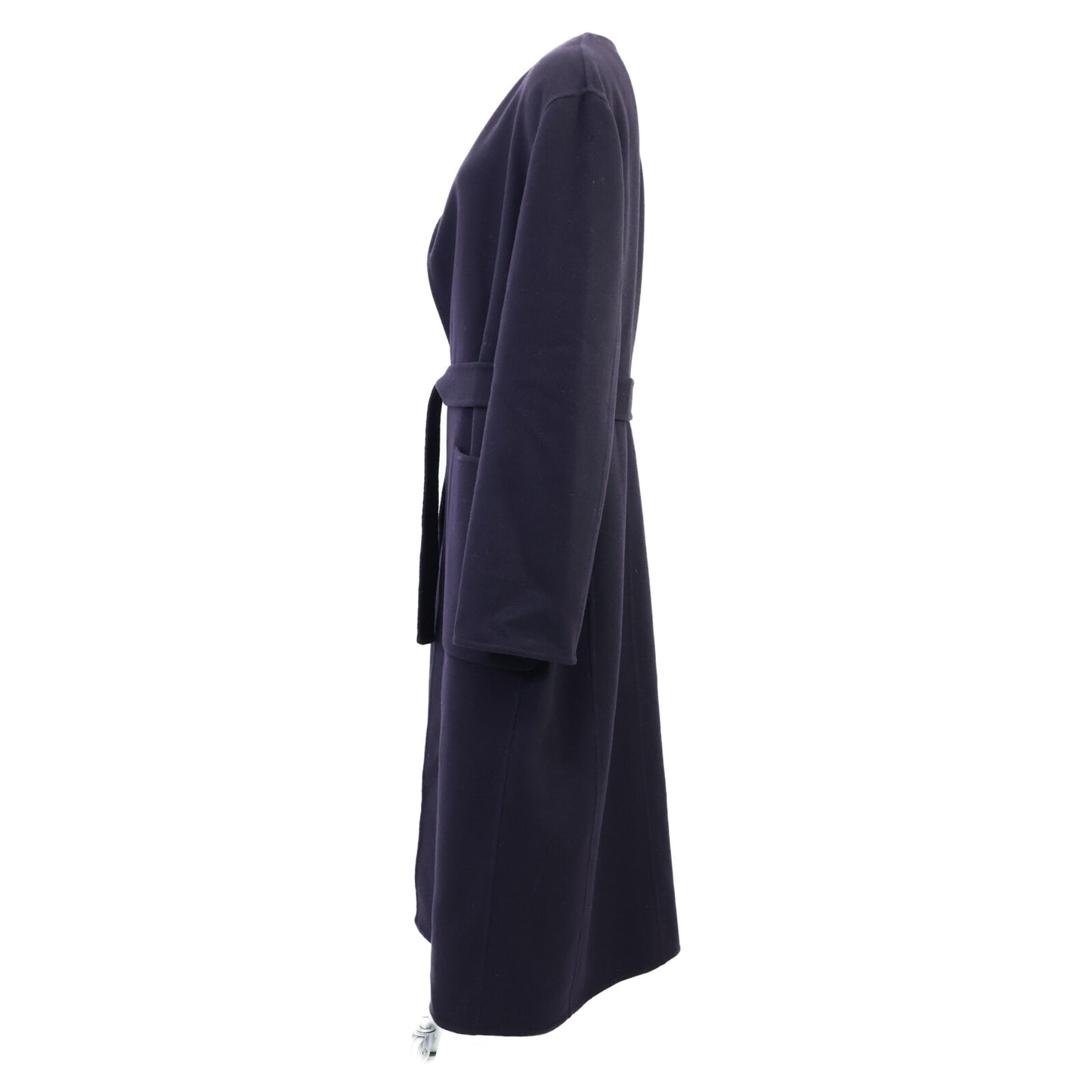 日本国内正品 2M6816700 Hedi Slimane时期 腰带款 羊绒大衣 38 女士
