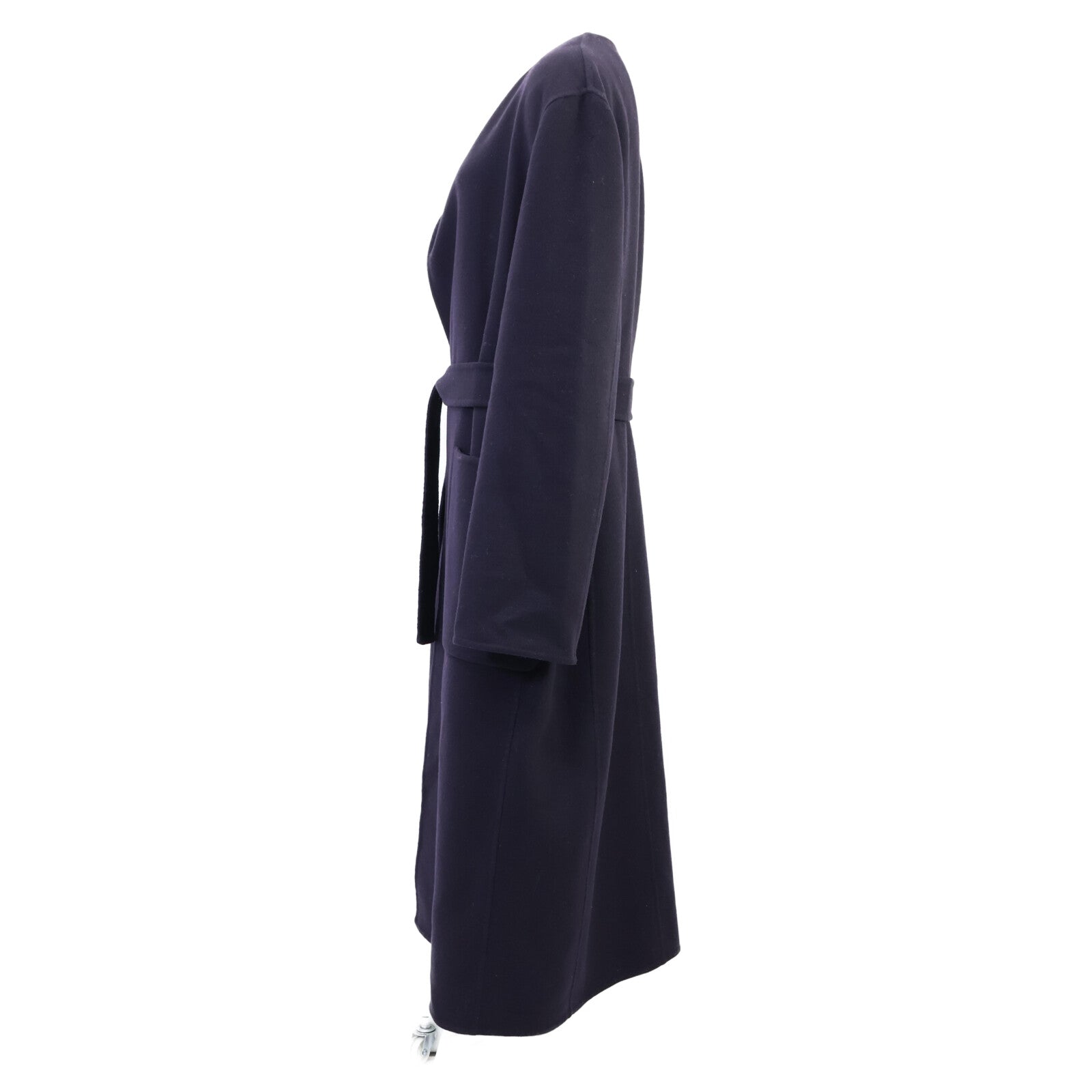 日本国内正品 2M6816700 Hedi Slimane时期 腰带款 羊绒大衣 38 女士