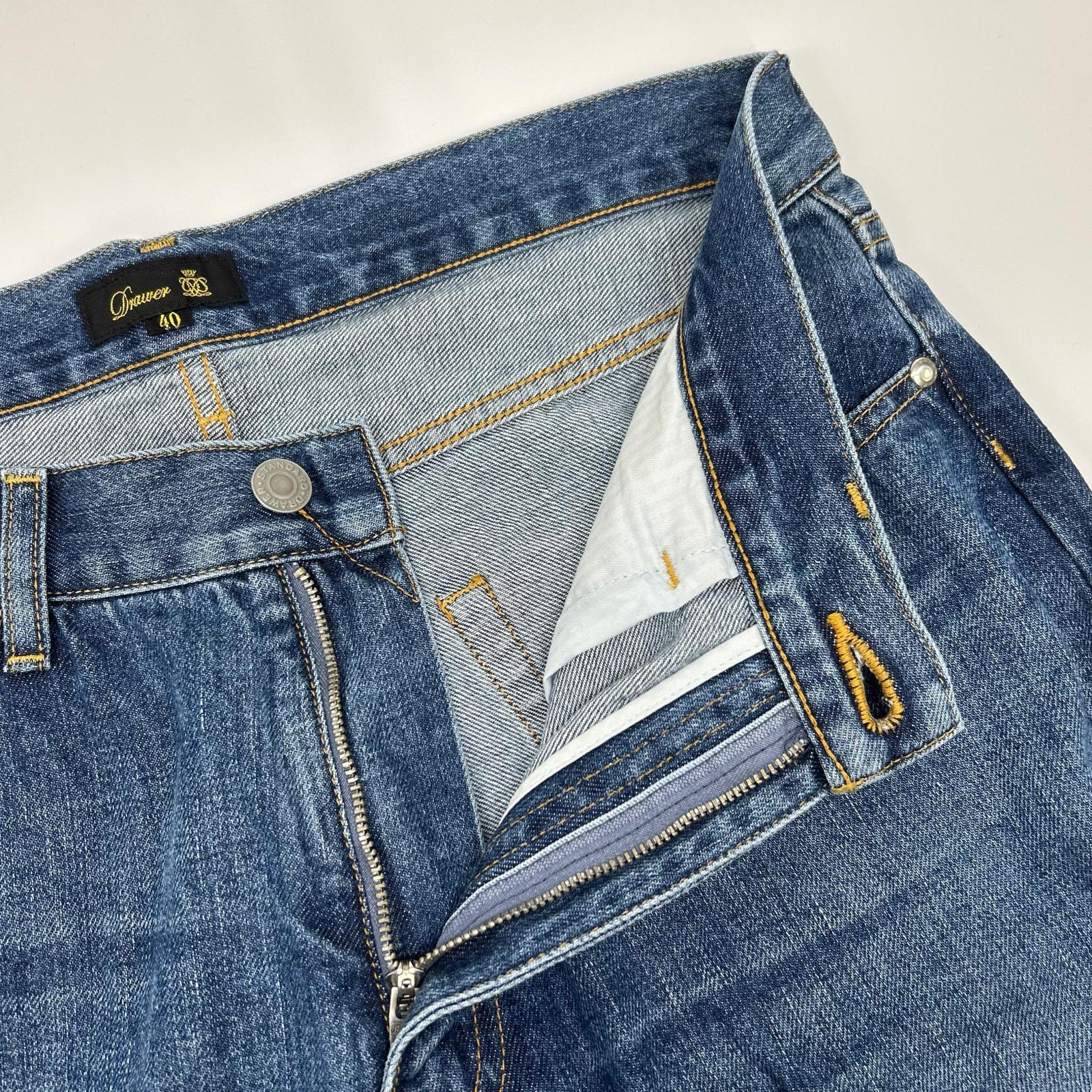 DRAWER ドゥロワー 65142991597 CAPSULE INDIGO 牛仔5袋裤 下装