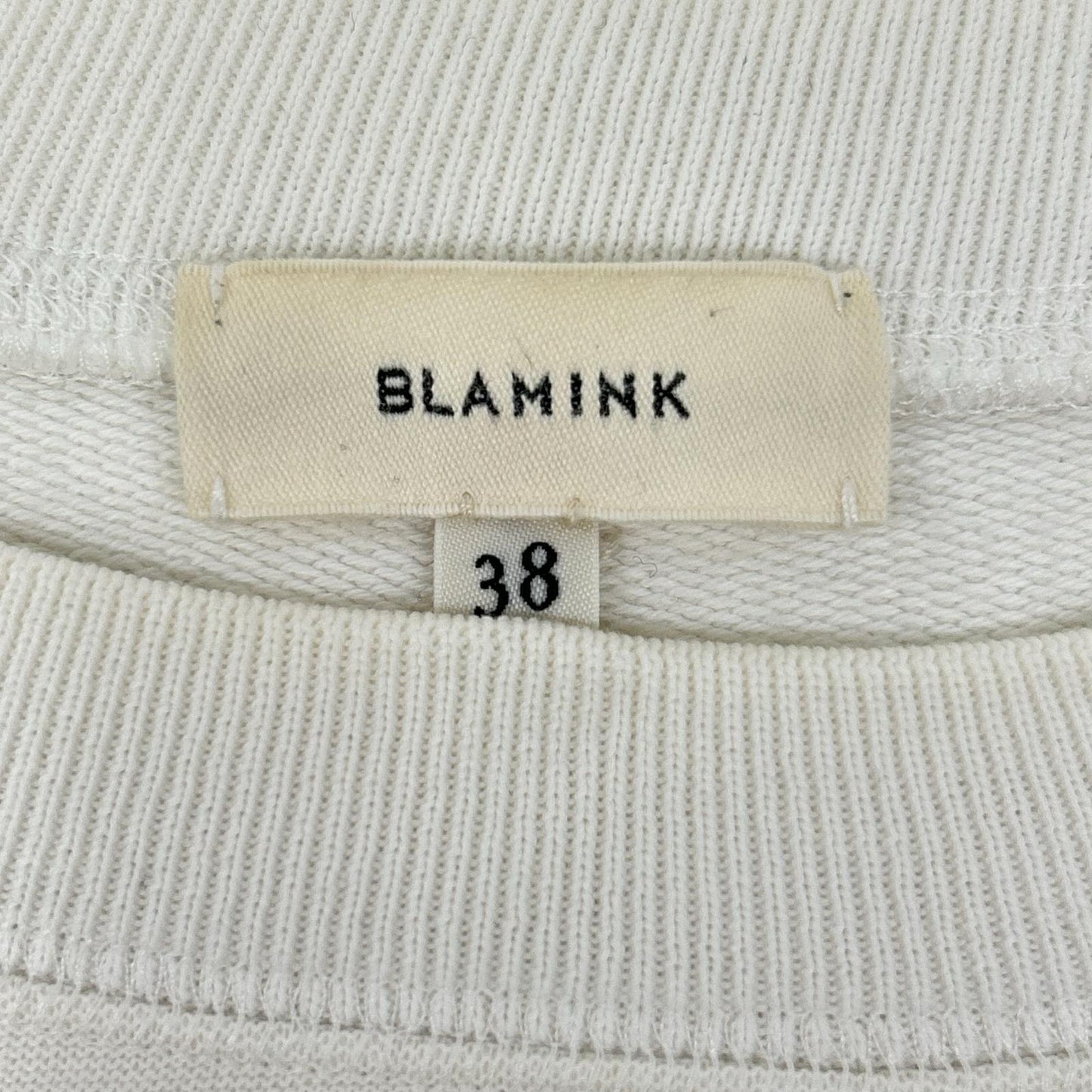 BLAMINK Blamink 7912-299-0027 白色 热带风情印花卫衣 上衣