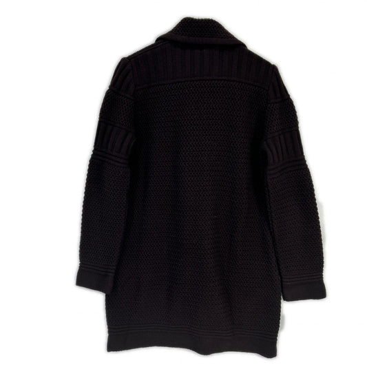 SONIA RYKIEL ソニアリキエル ブラウン ラナ アンゴラウール ローゲージニットジャケット コート コート