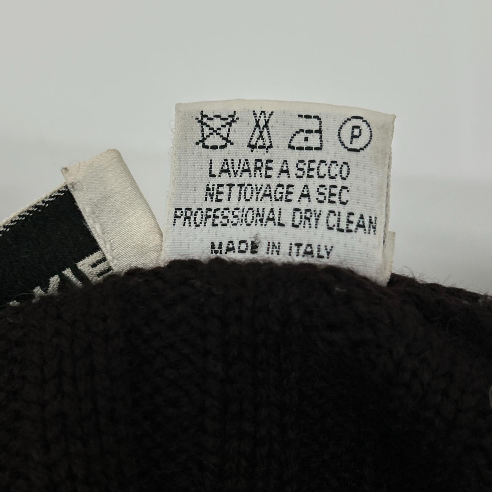 SONIARYKIEL ソニアリキエル ブラウン ラナ アンゴラウール ローゲージニットジャケット コート コート