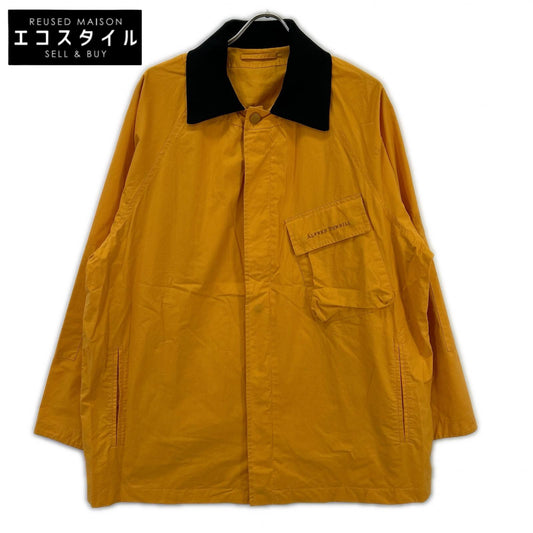 Dunhill ダンヒル イエロー×ブラック XY0060Z スイングトップ ジャケット ブルゾン ジャケット