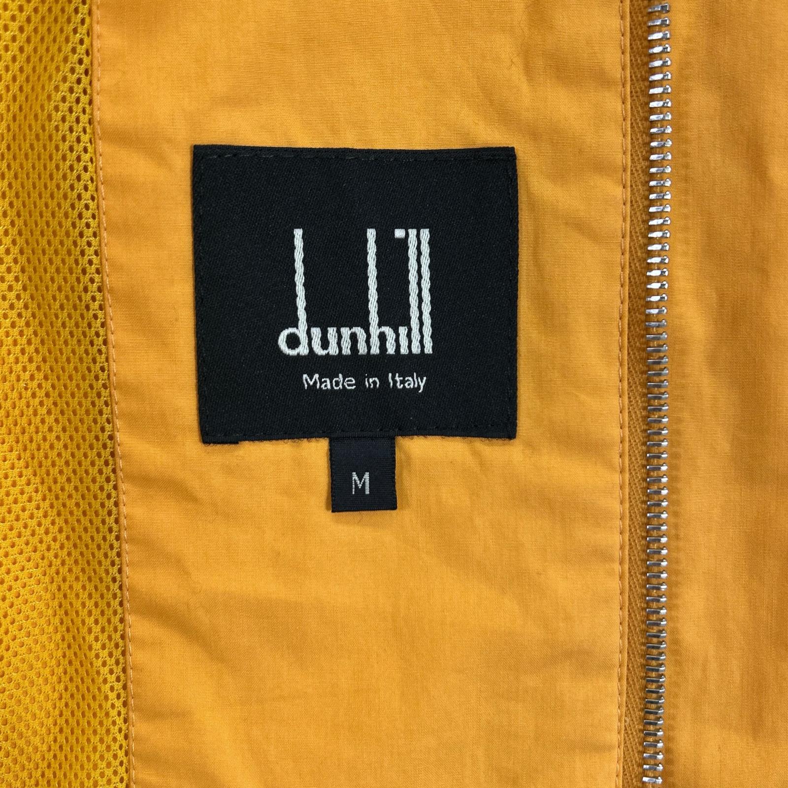 Dunhill ダンヒル イエロー×ブラック XY0060Z スイングトップ ジャケット ブルゾン ジャケット