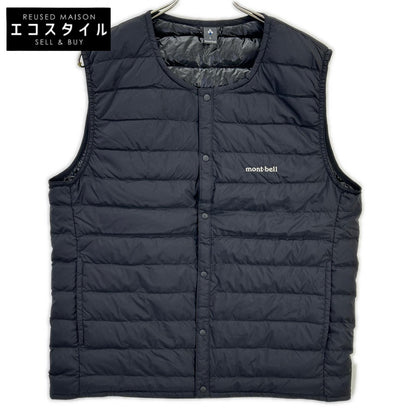 mont-bell モンベル 1101670 ブラック スペリオダウン ラウンドネックベスト Men's ベスト