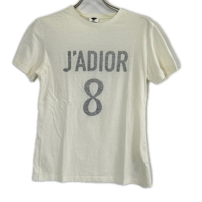 Christian Dior クリスチャンディオール 843T03TC428 ホワイト J'ADIOR 8 プリント Tシャツ トップス
